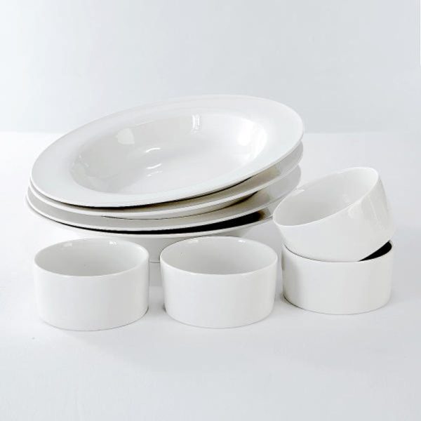 Korean Pasta Bowl & Ramekin Set Online Sale - Image 2