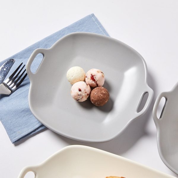 Korean L Mime Plate With Handle Set 3P Supply - Image 3