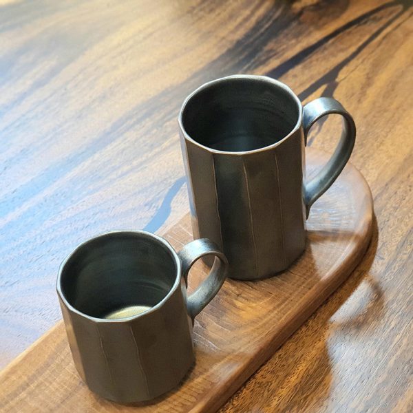 Bosan Pottery - Black Porcelain Premium Coffee Mug Online