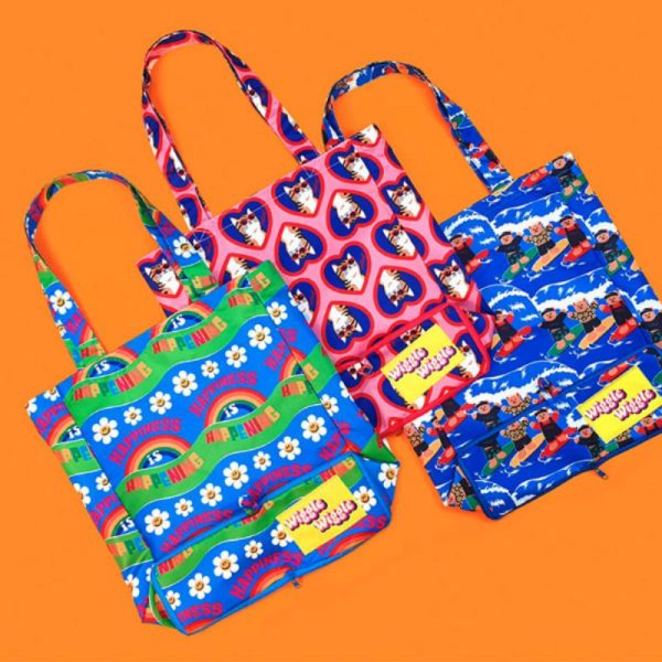 Wiggle Wiggle - Zipper Pattern Bag Online now