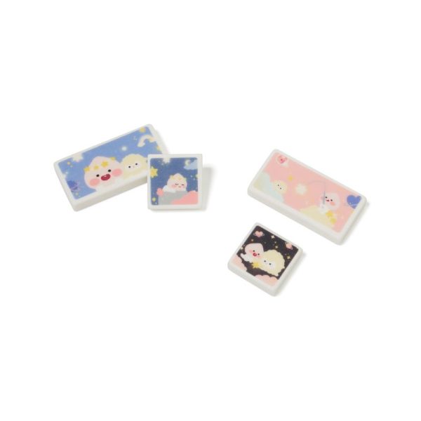 Kakao Friends - Lovely Apeach - Eraser Set For Cheap - Image 3