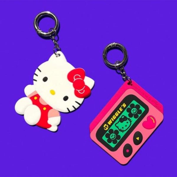 Wiggle Wiggle - Hello Kitty Soft Key Ring For Cheap