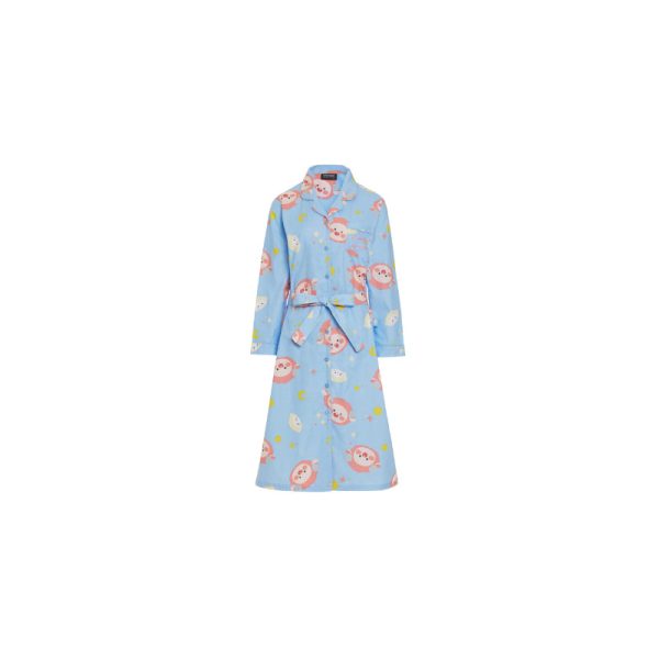 Kakao Friends - Lovely Apeach - Twill One Piece Nightwear Online Hot Sale - Image 3
