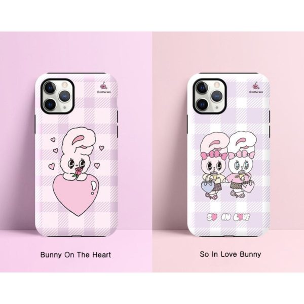 Esther Bunny - Guard Up Phone Case - Pattern Series (iPhone) Cheap - Image 4