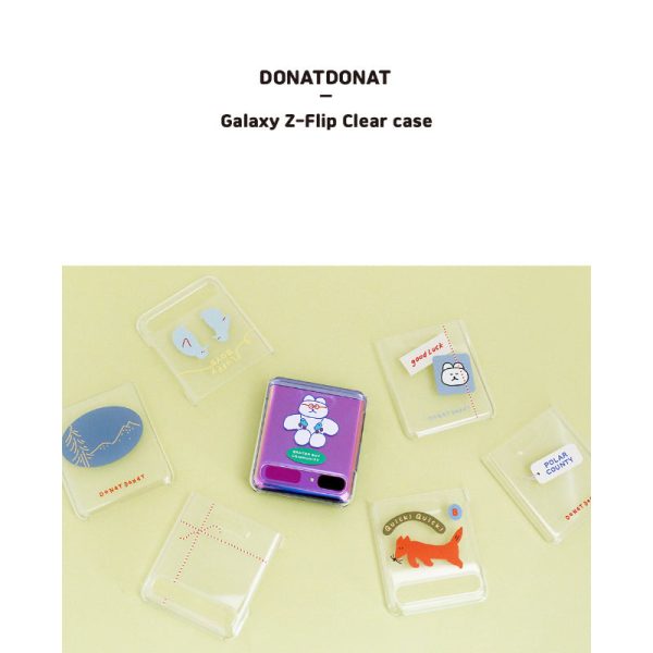 Romane x 10x10 - Galaxy Z Flip Clear Case Sale