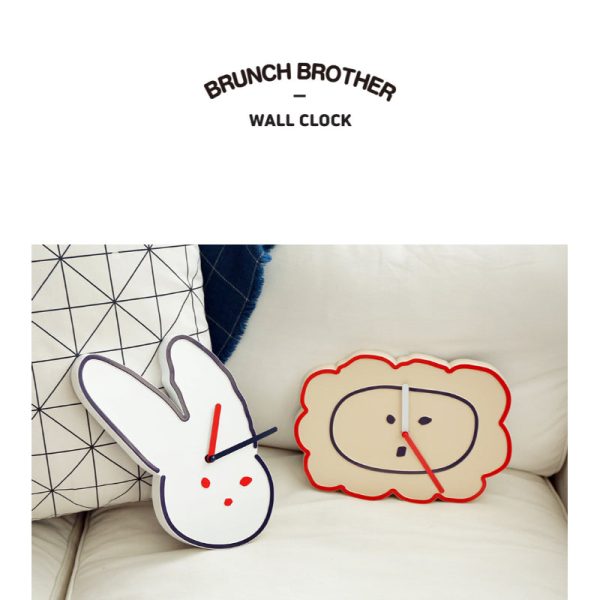 Romane x 10x10 - Brunch Brother Wall Clock Online