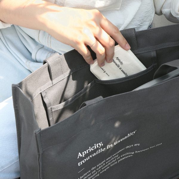 Iconic - Lettering Eco Bag For Cheap - Image 5