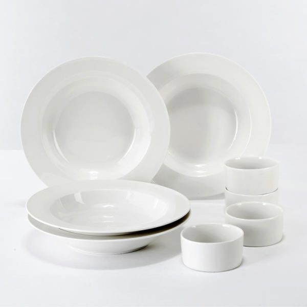 Korean Pasta Bowl & Ramekin Set Online Sale