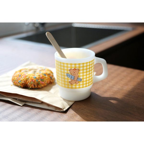 Romane x 10x10 - Milk Glass Cup on Sale - Image 5