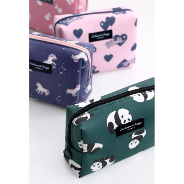 Iconic - Comely Panda Makeup Pouch Hot on Sale