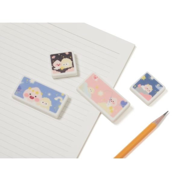 Kakao Friends - Lovely Apeach - Eraser Set For Cheap - Image 4