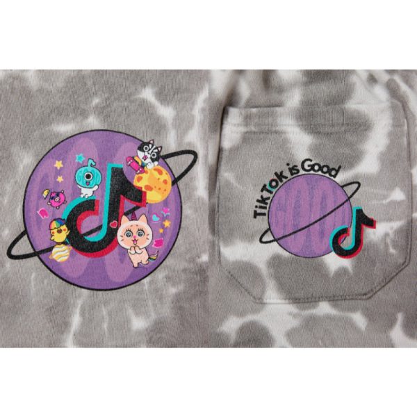 TiKTok Friends - Good Planet Brushed Short Sweatpants For Sale - Image 5