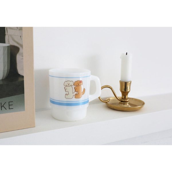 Romane x 10x10 - Milk Glass Cup on Sale - Image 4