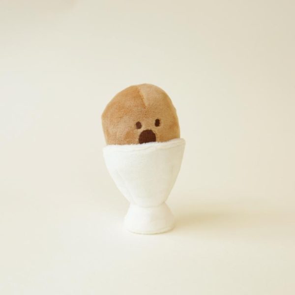 Dinotaeng - Soft Boiled Quokka Egg Plush Doll For Discount - Image 4