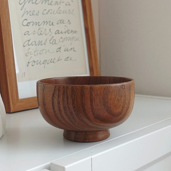 Like A Cafe - Wood Yogurt Bowl For Sale - Image 4