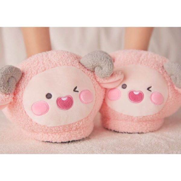 Kakao Friends - Lovely Apeach - Doll Slippers Hot on Sale