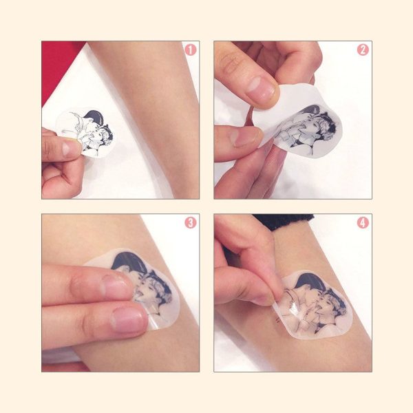 BJ Alex - Instant Tattoo Sticker Cheap - Image 5