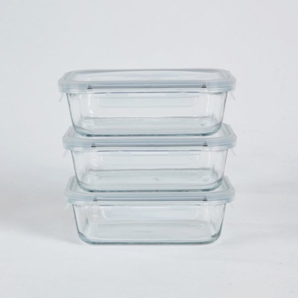 Korean Safe Lock Airtight Container 3P Set For Cheap - Image 3