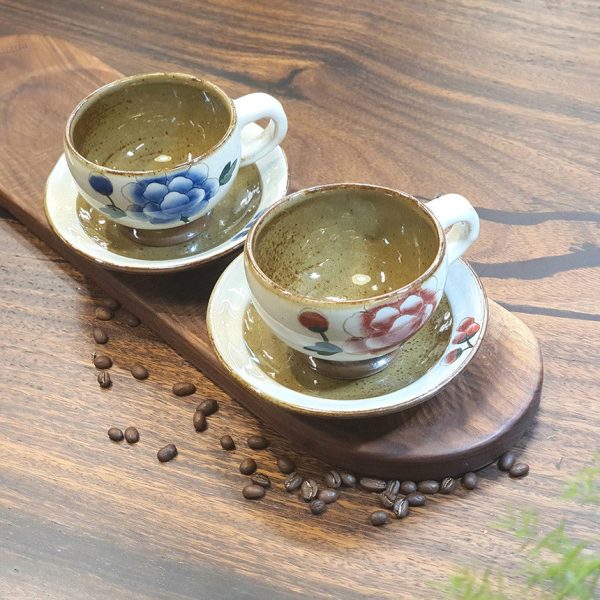 Bosan Pottery - Buncheong Mokdan Porcelain Tea Cup Set Online Hot Sale - Image 2
