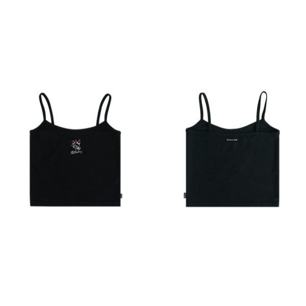 FANCY X KUROMI - Heartline Sleeveless Top on Sale - Image 2