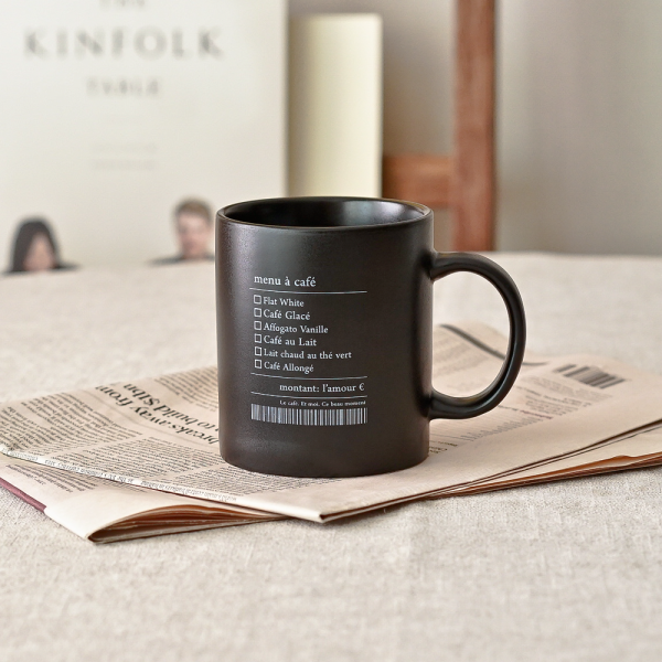 August8th - Menu A Cafe Mug (350ml) Hot on Sale - Image 2