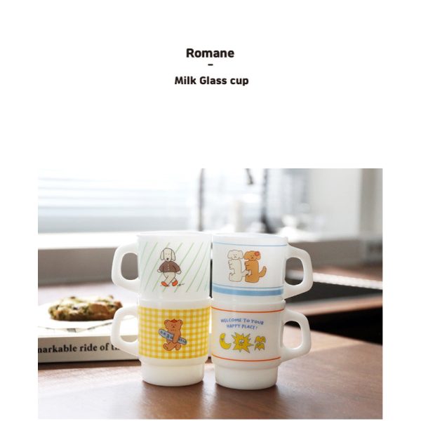 Romane x 10x10 - Milk Glass Cup on Sale