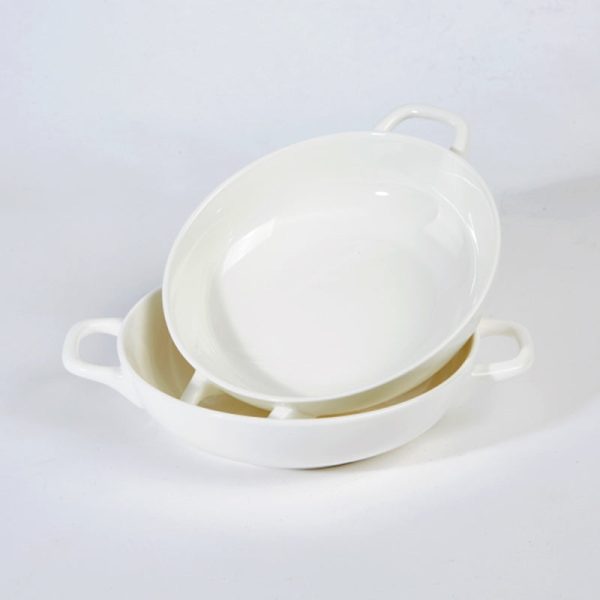 Korean Two Handles Bowl 2P Set For Sale - Image 3