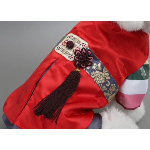 ITSDOG -  Pet Colorful Striped Prince Hanbok on Sale - Image 5