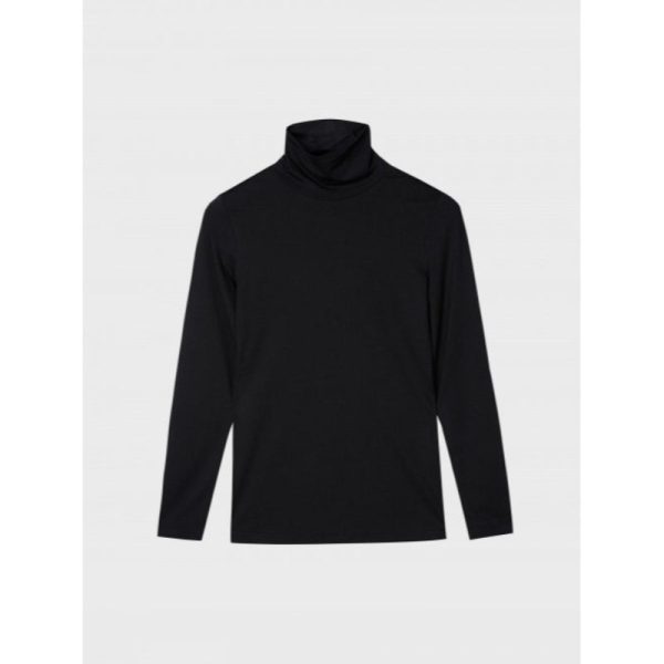 Basic House x Samyang - Warm Essential Women s Turtleneck Long Sleeve T-Shirt Cheap - Image 2