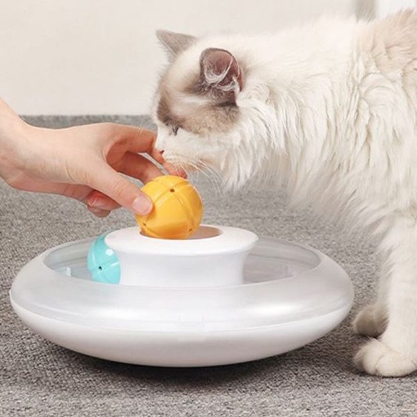 Yog!ssw - Cat UFO Circuit Trackball Toy Online - Image 2