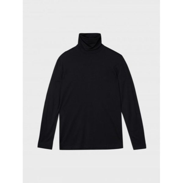 Basic House x Samyang - Warm Essential Turtleneck Long Sleeve T-Shirt Supply - Image 2