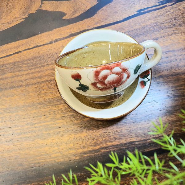 Bosan Pottery - Buncheong Mokdan Porcelain Cafe Latte Cup Set Hot on Sale - Image 5