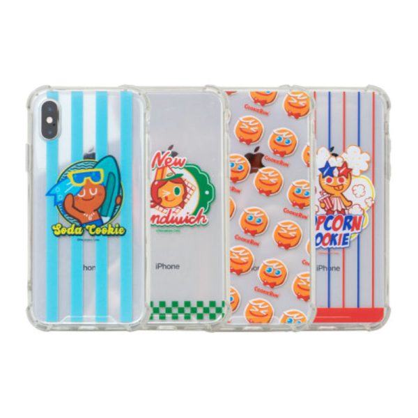Cookie Run x Caseflex - Transparent Gel Hard Case for Samsung Phones For Sale - Image 2