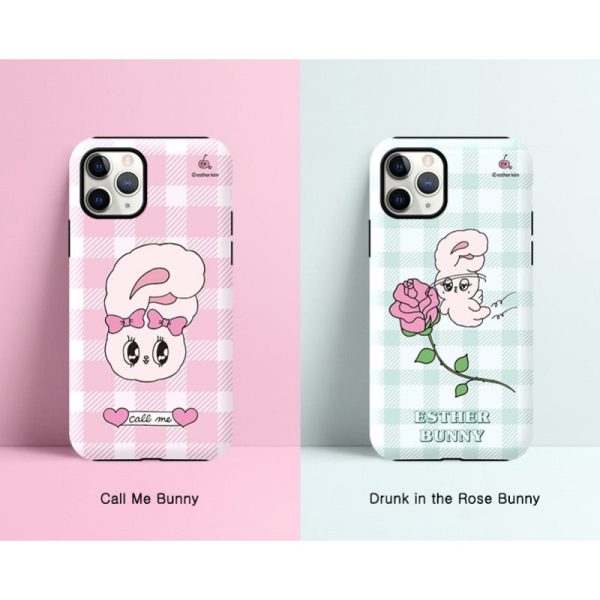 Esther Bunny - Guard Up Phone Case - Pattern Series (iPhone) Cheap - Image 5