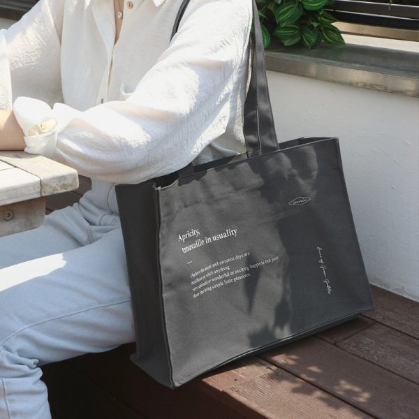 Iconic - Lettering Eco Bag For Cheap - Image 4