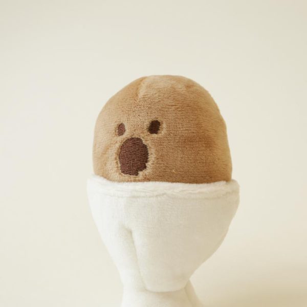 Dinotaeng - Soft Boiled Quokka Egg Plush Doll For Discount - Image 2