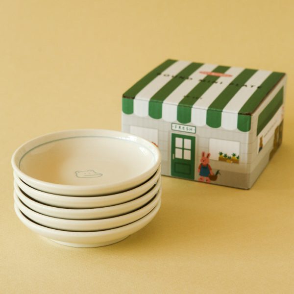 Dailylike x 10x10 - My Buddy Round Mini Plate Set Supply