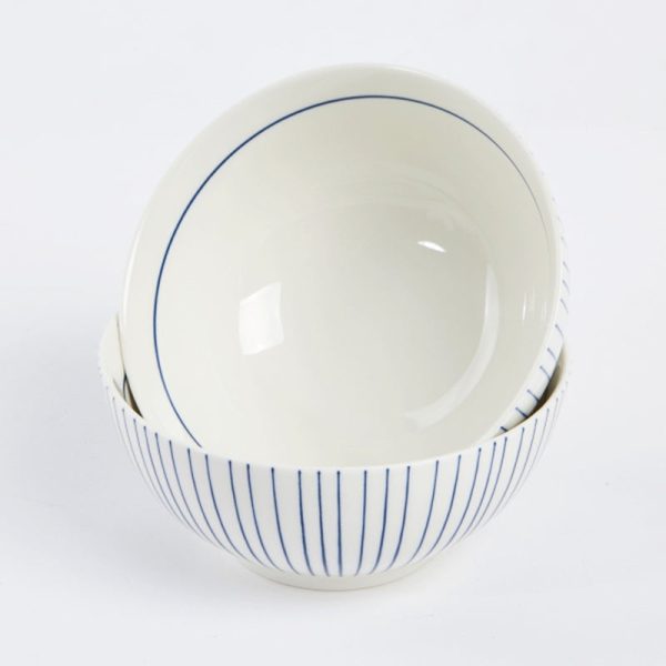 Korean L Blue Line Noodles Bowl Set For 2 For Cheap - Image 3