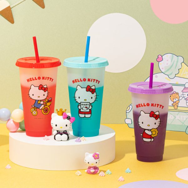 Sanrio x 10x10 - Hello Kitty Reusable Cold Cup Set Fashion