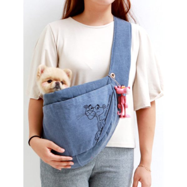ITSDOG - Pet Pink Panther Messenger Sling Bag Supply