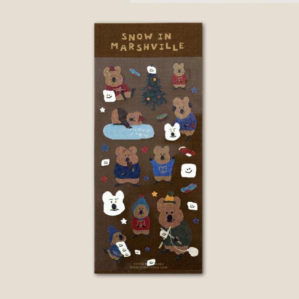 Dinotaeng - How to Melt Winter Glitter Sticker on Sale - Image 3