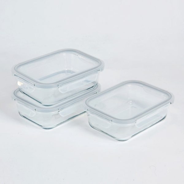 Korean Safe Lock Airtight Container 3P Set For Cheap