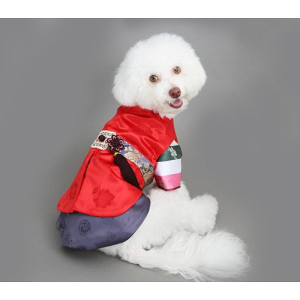 ITSDOG -  Pet Colorful Striped Prince Hanbok on Sale