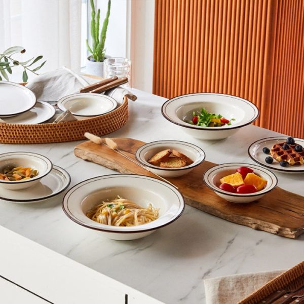 Korean L ON Keno Pasta Dish D24 Set 2P Online now - Image 5
