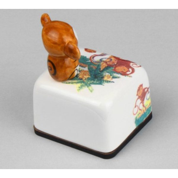 HK Studio - Twelve Earthly Branches Band Musical Paperweight - Monkey Hot on Sale - Image 3