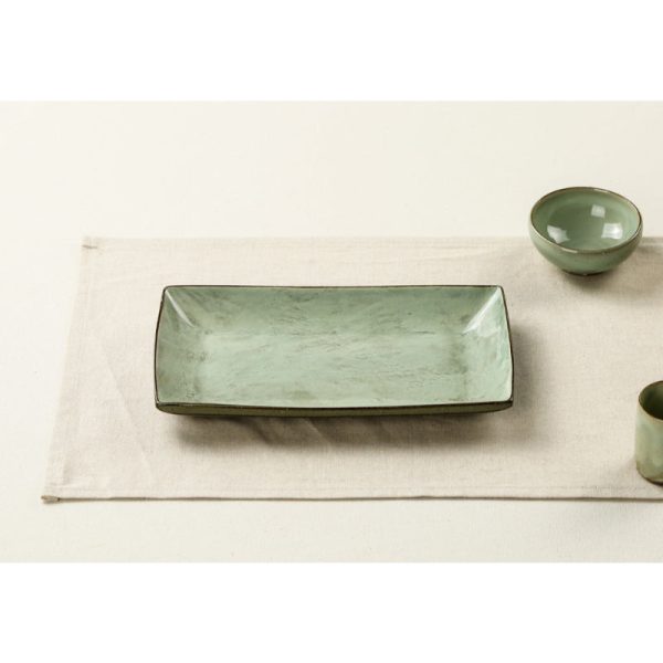 Chaora - Celadon Rectangle Plate Cheap - Image 3