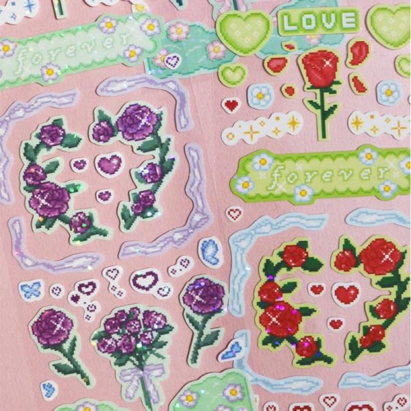 Be On D - After The Rain Cyber Love Twinkle Seal Sticker Fashion - Image 5
