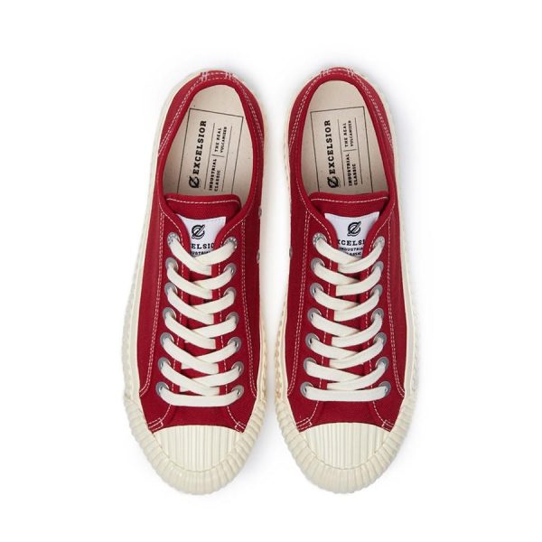 EXCELSIOR - 19FW Bolt Low Seasonal Color - Chili Red Cheap - Image 5