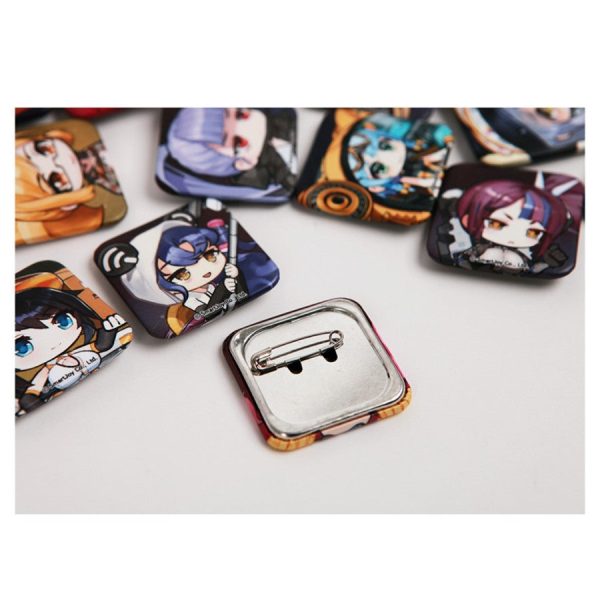 Last Origin - SS Volume 1 Square Tin Badge (6-pieces set) Online Hot Sale - Image 2