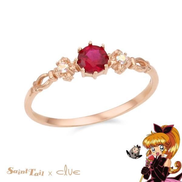 Saint Tail x Clue - Illusion Stick 10k Gold Miss Ring Sale